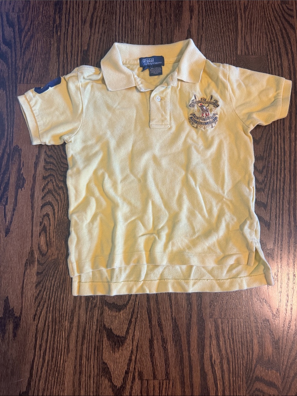 Toddler boys Polo Ralph Lauren Polo with Embroidered Crest 3T